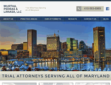 Tablet Screenshot of mpllawyers.com